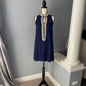 Lilly Pulitzer Jane Sleeveless Front Zip Shift Dress